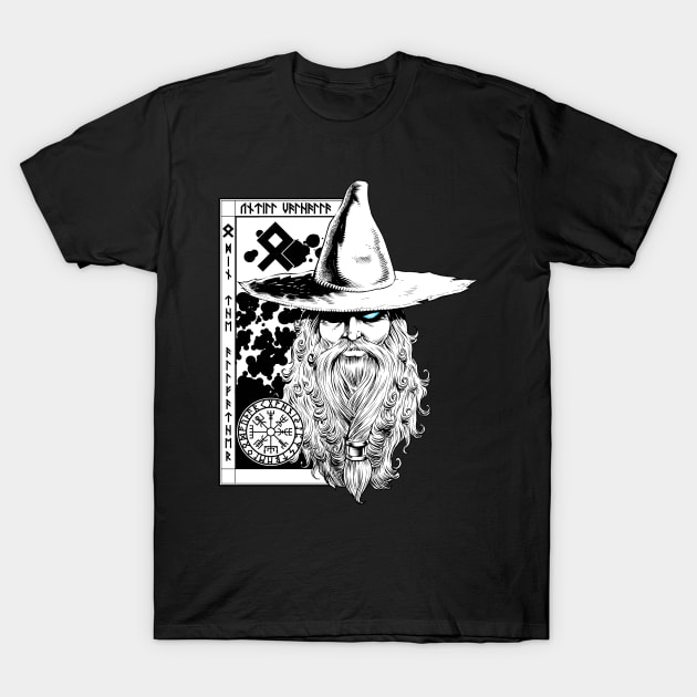 Odin the All Father T-Shirt by medievalwares